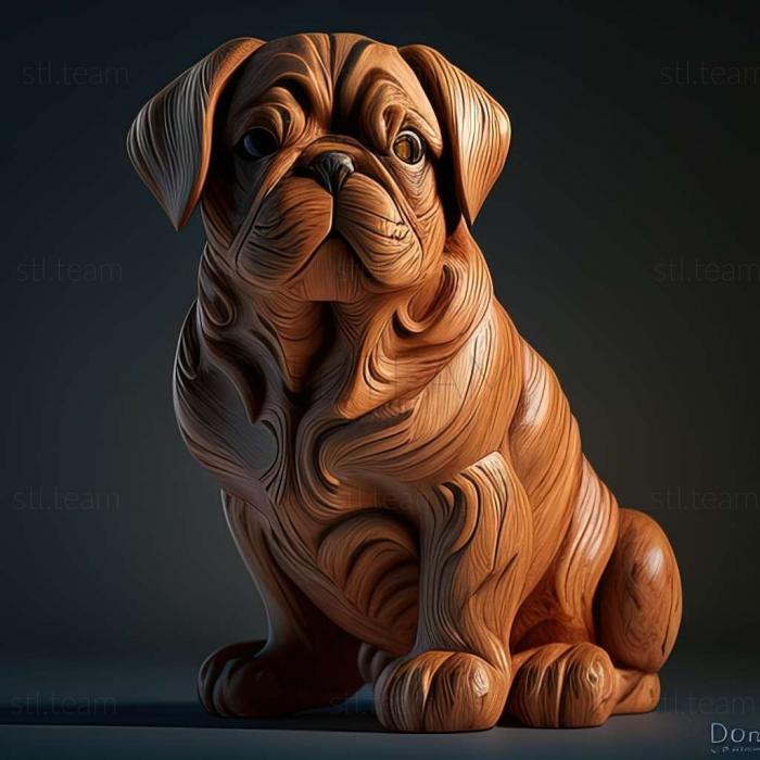 3D модель Дорги собака (STL)